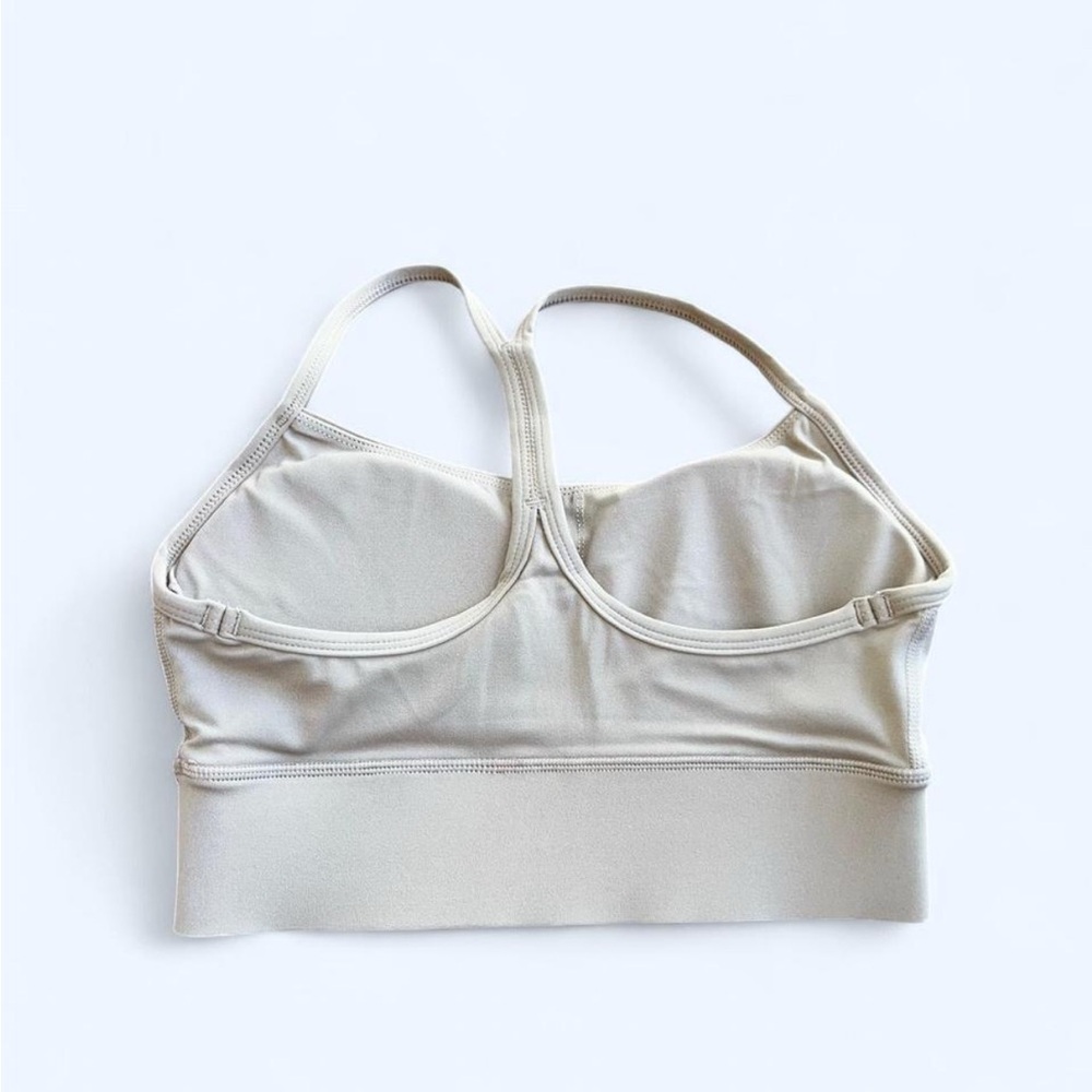 Tan Sports Bra and Shorts Set - Picture 6 of 7